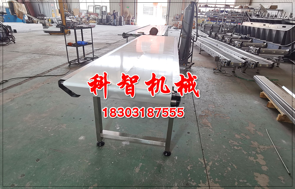 蝴蝶面生產(chǎn)線(xiàn)皮帶輸送機(jī)輸送系統(tǒng) 蝴蝶面生產(chǎn)線(xiàn)皮帶輸送機(jī)輸送系統(tǒng)